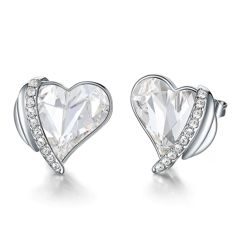 Angel Eternal Love Earrings | Swarovski® Crystal