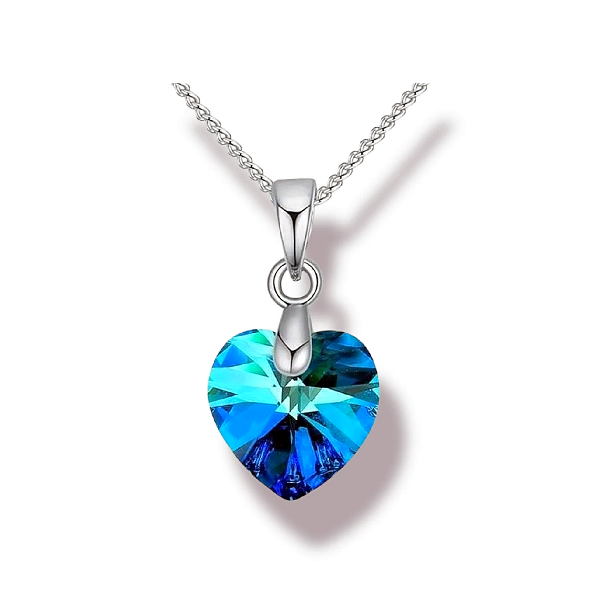 Mini Heart Crystal Necklace | Swarovski® Crystal | D' Charmz