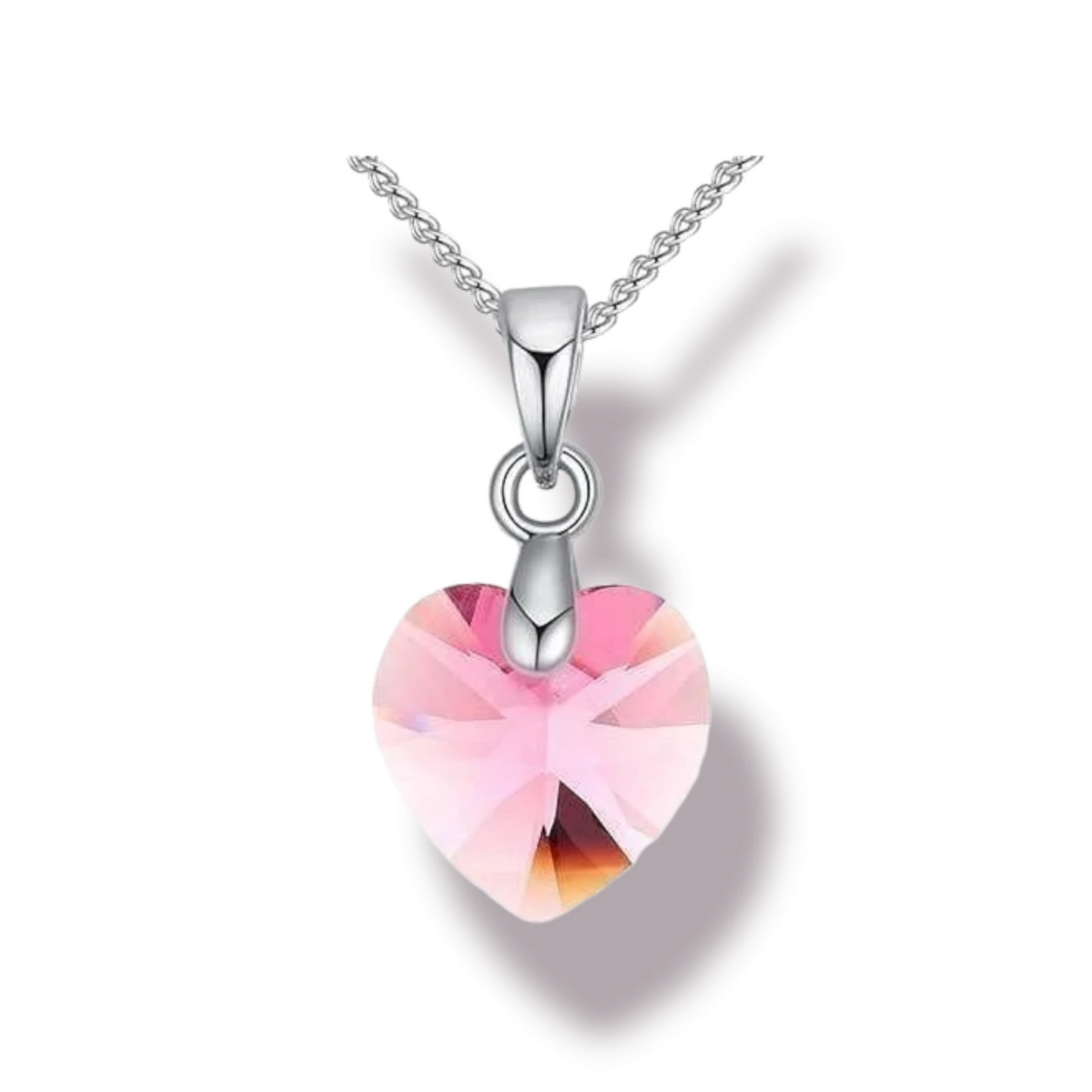 Mini Heart Crystal Necklace | Swarovski Crystal