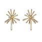 Earrings Aletha Gold Spark Stylish Stud Earrings freeshipping - D' Charmz
