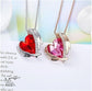 Angel Eternal Love Necklace | Swarovski® Crystal - Necklace - D’ Love • Swarovski Crystal - D’ Charmz