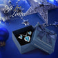Angel Heart Jewel Set - Blue In Box - Jewelry Set - D’ Love • Swarovski Crystal - D’ Charmz
