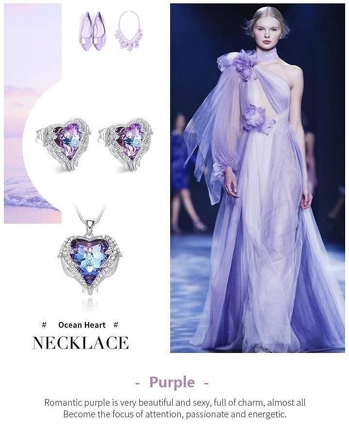 Angel Heart Jewel Set - Jewelry Set - Swarovski Crystal