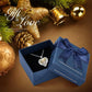 Angel Heart Necklace - Aurore Boreale In Box - Necklace - D’ Love • Swarovski Crystal - D’ Charmz