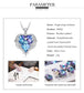 Angel Heart Necklace - Necklace - D’ Love • Swarovski Crystal - D’ Charmz