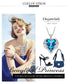 Angel Heart Necklace - Necklace - D’ Love • Swarovski Crystal - D’ Charmz