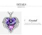 Angel Heart Necklace - Necklace - Swarovski Crystal