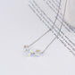 Aurore Cube Beads Jewel Set - Jewelry Set - Swarovski Crystal - Necklace - Aurore Boreale