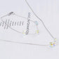Aurore Cube Beads Jewel Set - Jewelry Set - Swarovski Crystal - Bracelet - Necklace