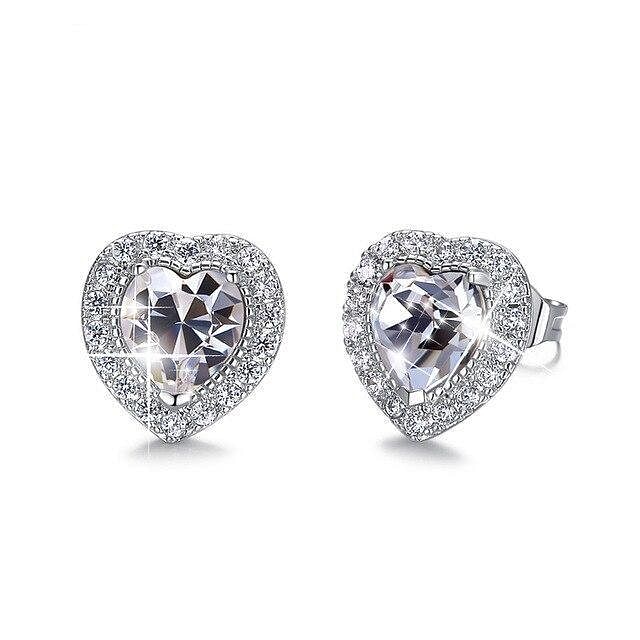 Birth Stone Earrings | Swarovski® Crystal - Apr - Earrings - D’ Love • Swarovski Crystal - D’ Charmz