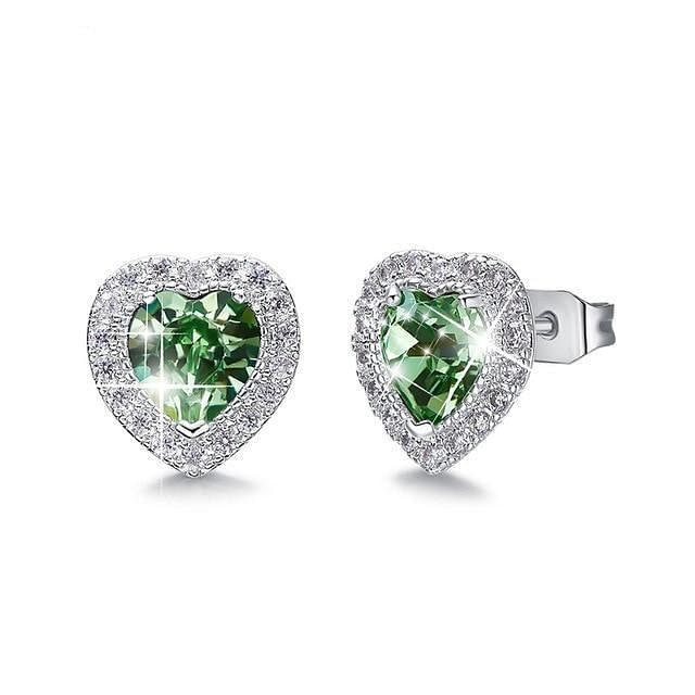 Birth Stone Earrings | Swarovski® Crystal - May - Earrings - D’ Love • Swarovski Crystal - D’ Charmz
