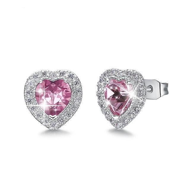 Birth Stone Earrings | Swarovski® Crystal - Oct - Earrings - D’ Love • Swarovski Crystal - D’ Charmz