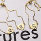 Cubic Zirconia Alphabet Letter Charm Bracelet - Bracelet - Trendy - D’ Charmz