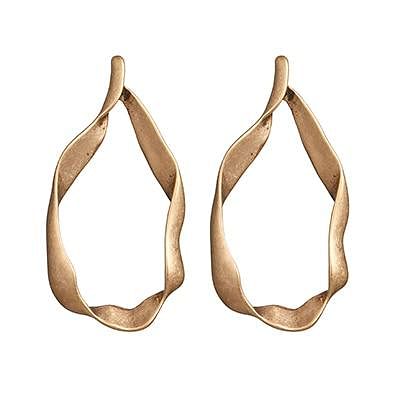 Green Enamel Charm Asymmetry Geometric Fashion Stud Earrings - B1074 - Earrings - Chic & Glam • Statement Earrings • Trendy - D’ Charmz