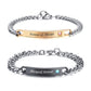His Queen Her King Promise Lovers Couple Bracelet - Always Forever - Bracelet - Couple Set • Stainless Steel - D’ Charmz
