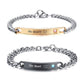 His Queen Her King Promise Lovers Couple Bracelet - Beast Beauty - Bracelet - Couple Set • Stainless Steel - D’ Charmz