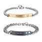 His Queen Her King Promise Lovers Couple Bracelet - Hers Mine - Bracelet - Couple Set • Stainless Steel - D’ Charmz