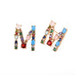Initial Letter Crystal Rhinestones Stud Earrings - M - Earrings - Statement Earrings • Trendy - D’ Charmz
