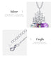 Love In Castle Heart Necklace | 925 Silver - Necklace - D’ Love • Swarovski Crystal - D’ Charmz