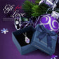 Love In Castle Heart Necklace | 925 Silver - Mystic Topaz In Box - Necklace - D’ Love • Swarovski Crystal - D’ Charmz