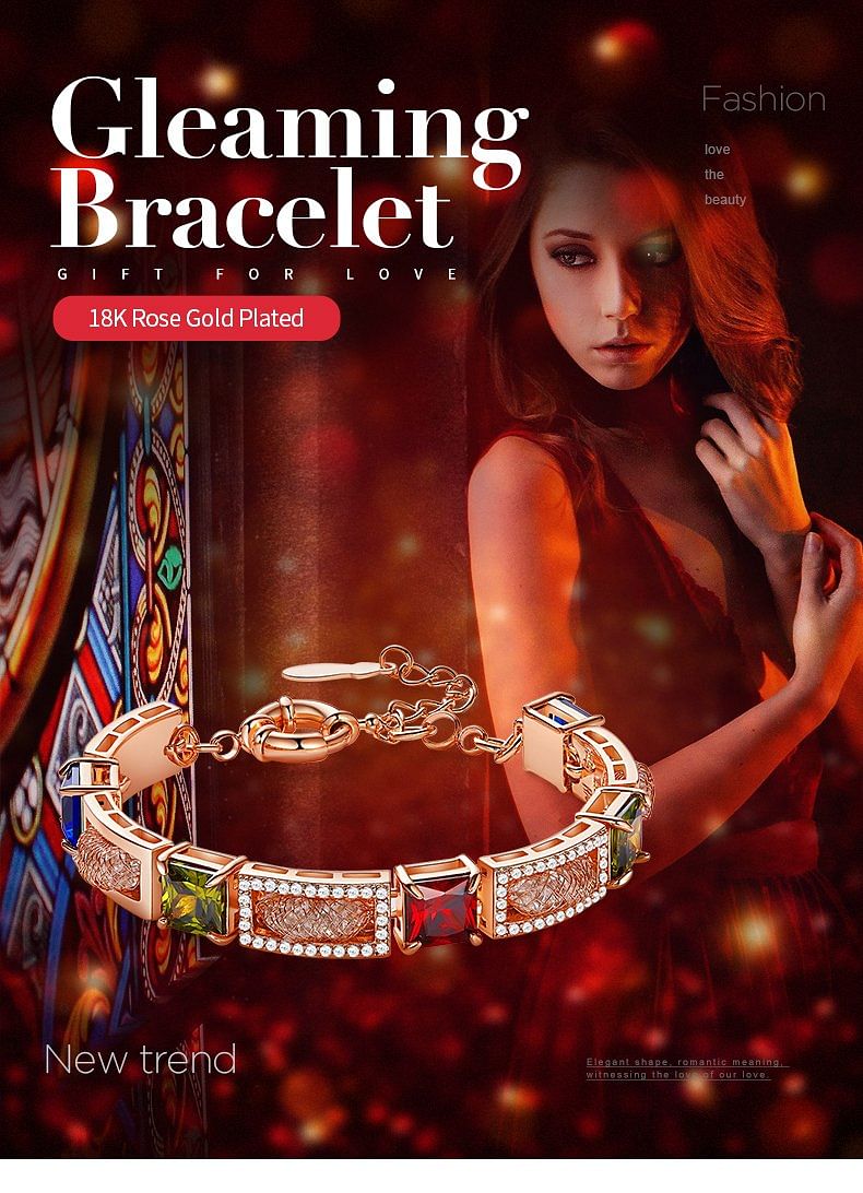 Luxe Bracelet - Bracelet - Swarovski Crystal - D’ Charmz