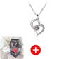 Luxe Rosy Jewel Box ❤ I LOVE YOU 100 Languages Necklace ❤ - Grey / Love Style 2 - Necklace - D’ Love • Jewelry Box • Mother’s Day - D’ 