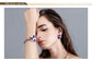 Bracelet Flower Blossom Purple Crystal Opal Bracelet | Austrian Rhinestone freeshipping - D' Charmz