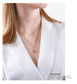Necklace Moment Heartbeat Necklace | Swarovski® Crystal freeshipping - D' Charmz