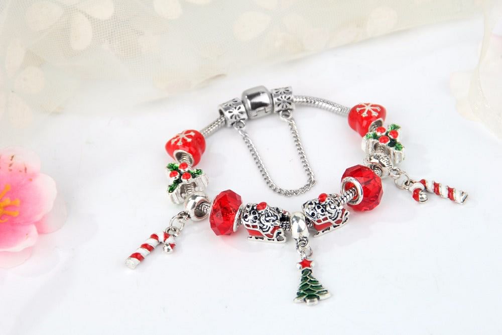 Bracelet Xmas Tree Bracelet freeshipping - D' Charmz