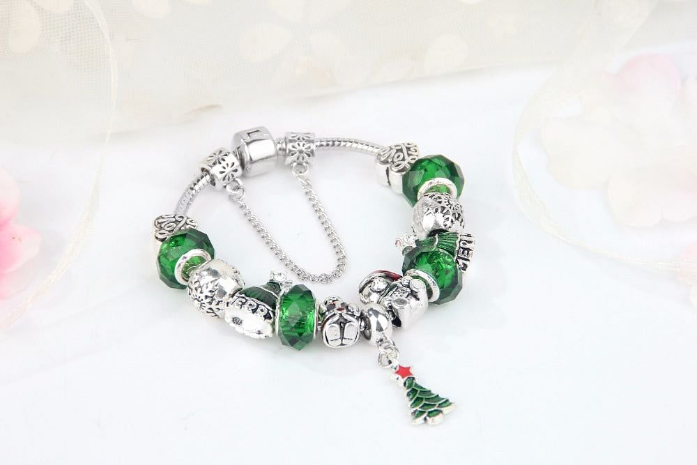 Bracelet Xmas Tree Bracelet freeshipping - D' Charmz