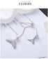 Earrings Mermaid Fishtail CZ Earrings | 925 Silver freeshipping - D' Charmz