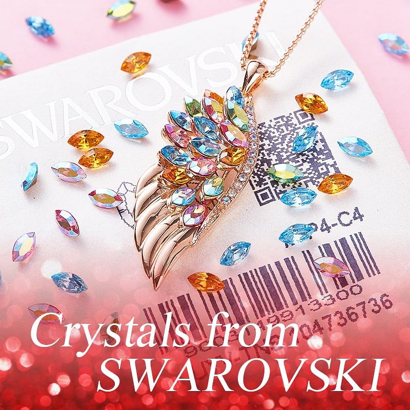 Necklace Phoenix Necklace | Swarovski® Crystal freeshipping - D' Charmz