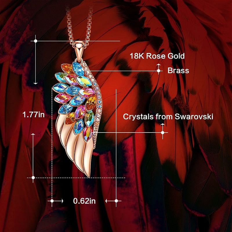 Necklace Phoenix Necklace | Swarovski® Crystal freeshipping - D' Charmz