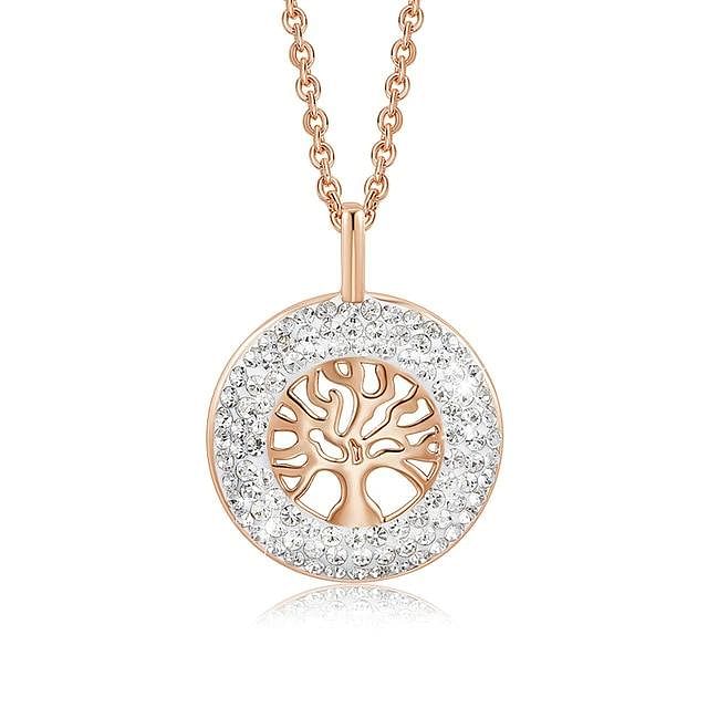 Necklaces Tree of Life Round Pendant Necklace freeshipping - D' Charmz