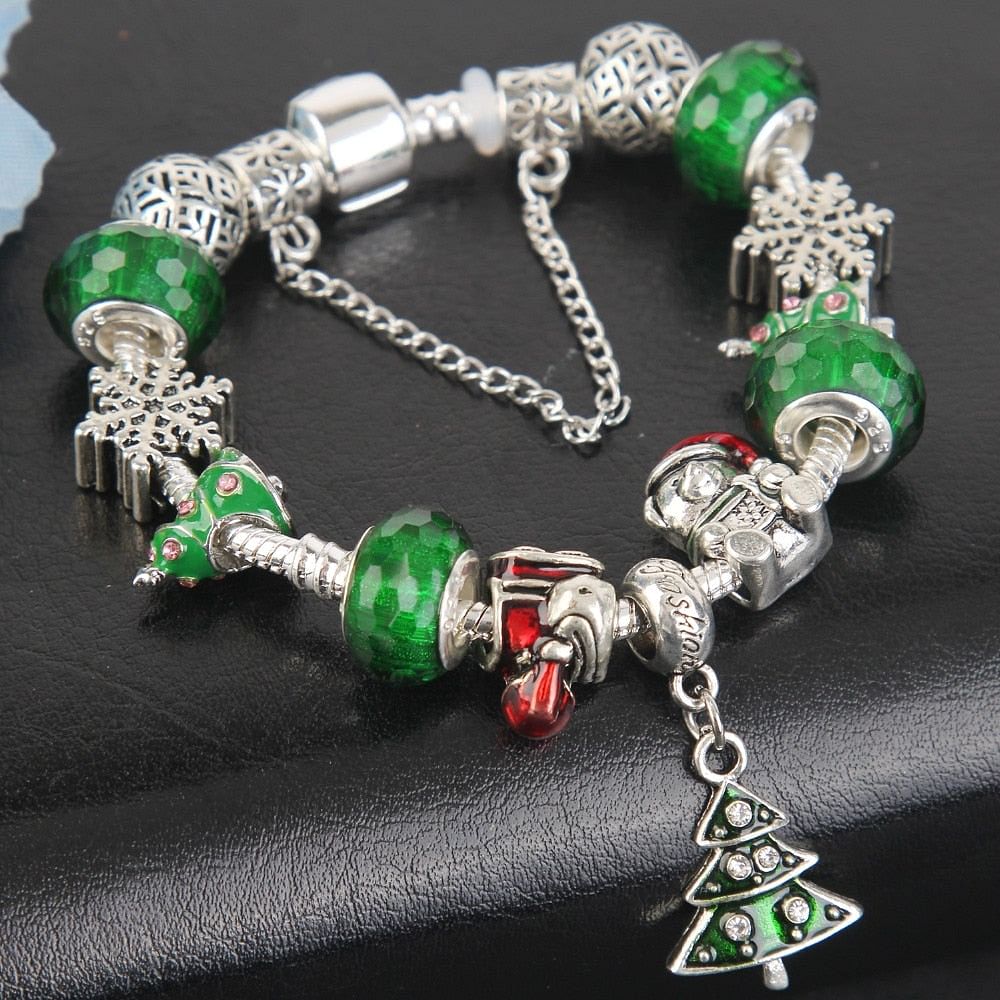 Bracelet Xmas Tree Bracelet freeshipping - D' Charmz