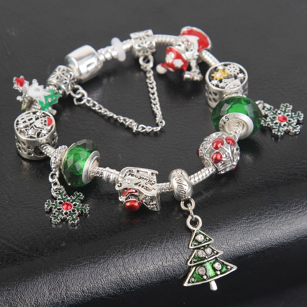 Bracelet Xmas Tree Bracelet freeshipping - D' Charmz