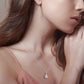 Necklace Luxe Flying Wings Necklace | S925 Silver Zircon Crystal freeshipping - D' Charmz