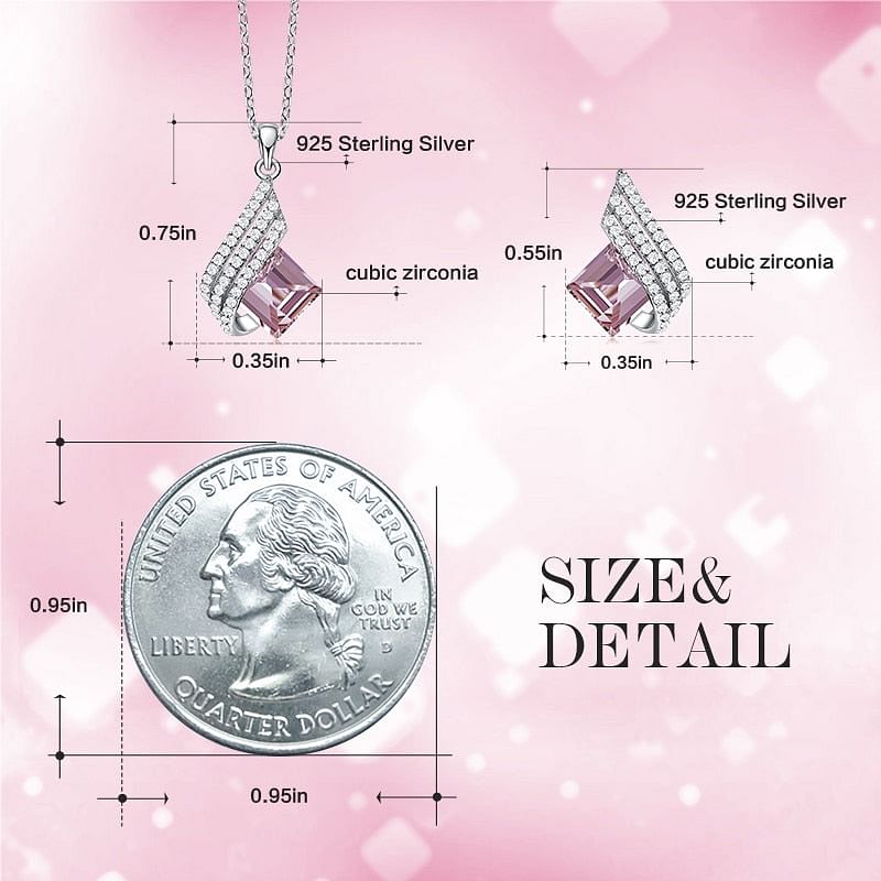 Jewelry Set Luxe Flying Wings Jewelry Set | S925 Silver Zircon Crystal freeshipping - D' Charmz