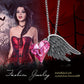 Necklace Dark Angel Necklace | Swarovski® Crystal freeshipping - D' Charmz