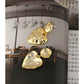 Classic Fashion Baroque Heart Dangle Earrings