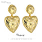 Classic Fashion Baroque Heart Dangle Earrings