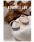 Earrings Crystal Rhinestone Charms Vintage Round Dangle Earrings freeshipping - D' Charmz