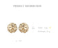 Earrings Curvia Irregular Statement Korean Stud Earrings freeshipping - D' Charmz