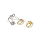 Earrings Minimalist Knot Round Stud Earrings freeshipping - D' Charmz