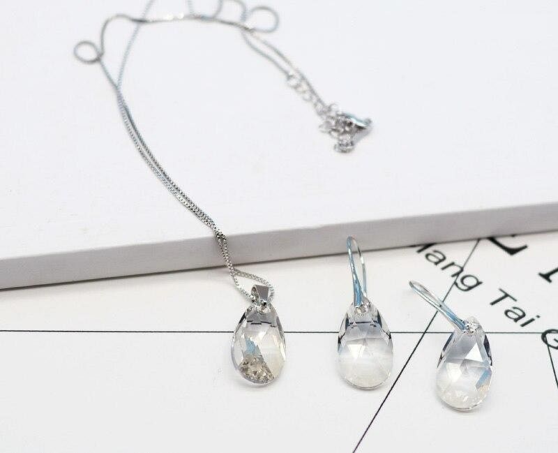 Water Drop Necklace - Necklace - Swarovski Crystal